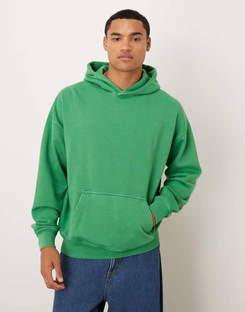 Abercrombie & Fitch - Kapuzenpullover in Grün mit Fronttasche Abercrombie & Fitch - Kapuzenpullover in Grün mit Fronttasche von Abercrombie & Fitch