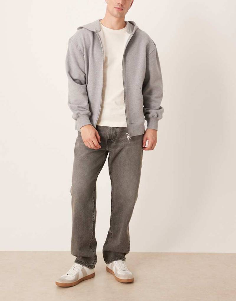 Abercrombie & Fitch - Locker geschnittene Jeans im 5-Pocket-Design-Grau Abercrombie & Fitch - Locker geschnittene Jeans im 5-Pocket-Design-Grau von Abercrombie & Fitch