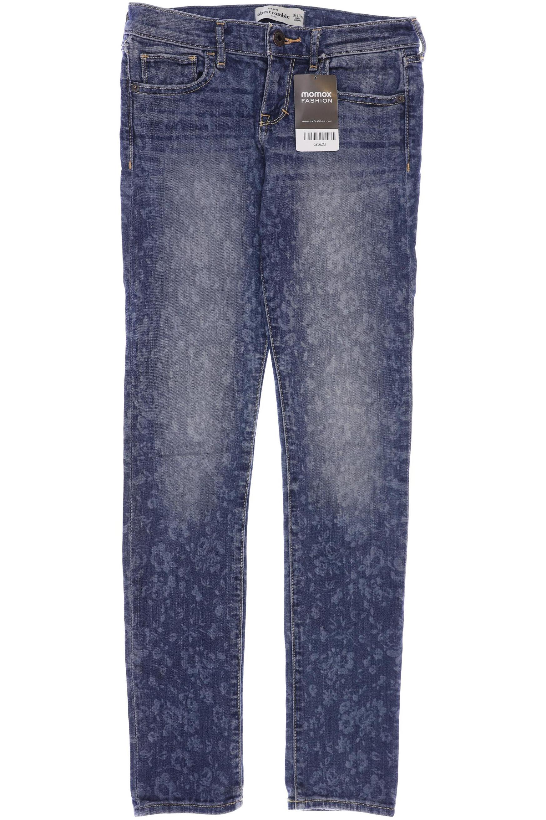 Abercrombie & Fitch Mädchen Jeans, blau von Abercrombie & Fitch