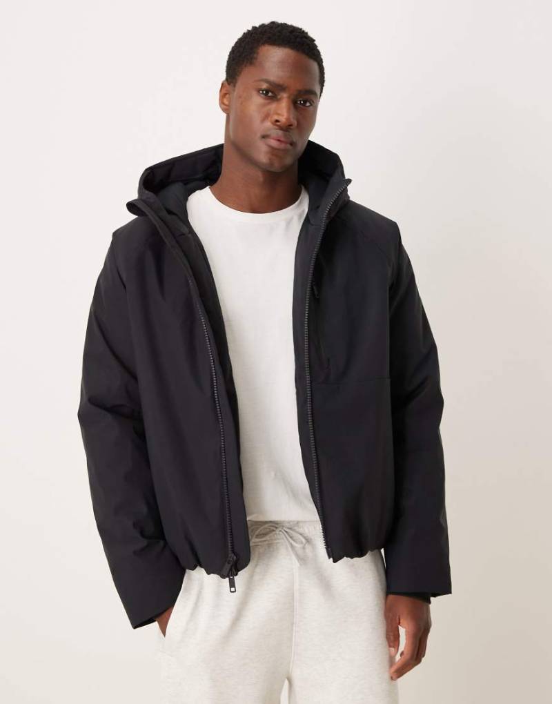 Abercrombie & Fitch - YPB - Funktionsjacke in Schwarz mit Füllung von Abercrombie & Fitch