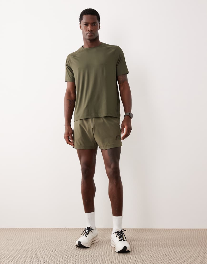 Abercrombie & Fitch - YPB - Workout-Shorts in Grün von Abercrombie & Fitch