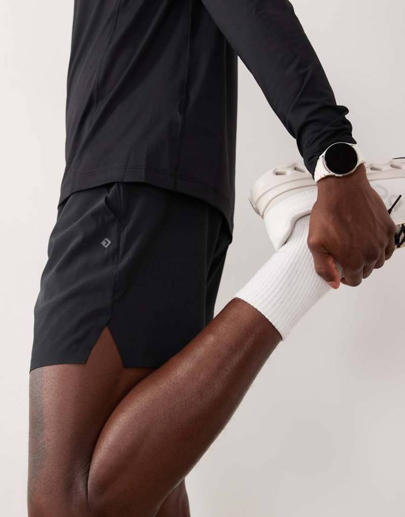 Abercrombie & Fitch - YPB - Workout-Shorts in Schwarz von Abercrombie & Fitch