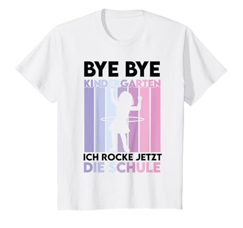 Kinder Bye Bye Kindergarten Geschafft 2024 Kita Abschluss T-Shirt Kinder Bye Bye Kindergarten Geschafft 2024 Kita Abschluss T-Shirt von Abgänger Kindergarten Abgänger Mädchen