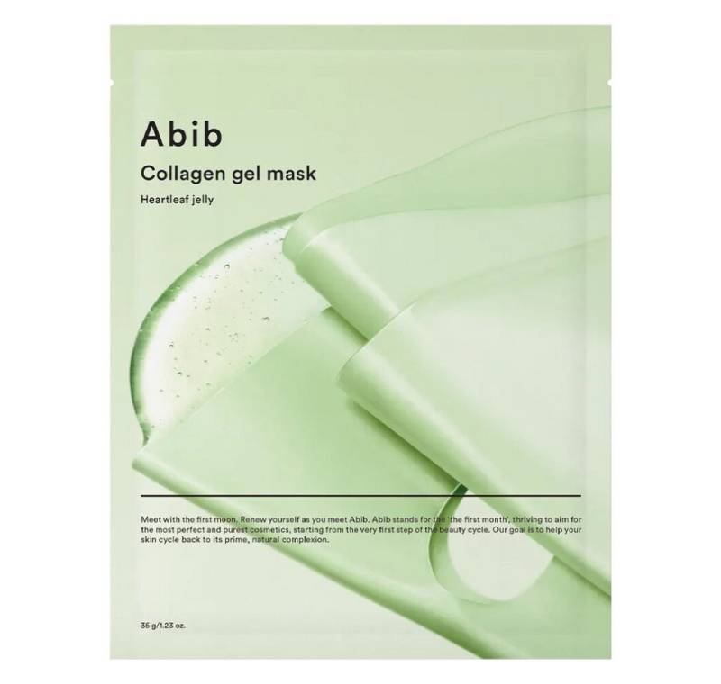 Abib Gesichtsmaske Kollagen-Gelmaske Herzblatt-Gelee 35 g von Abib