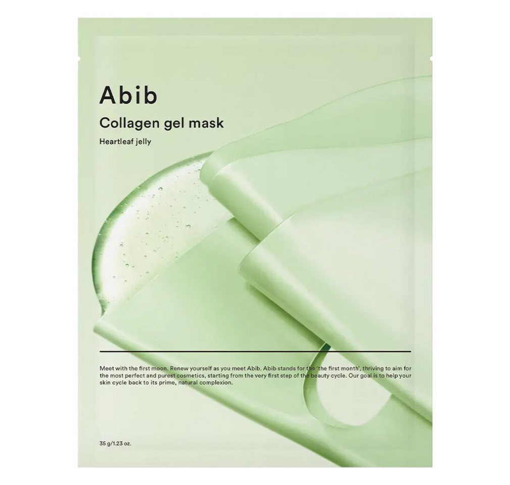 Abib Gesichtsmaske Kollagen-Gelmaske Herzblatt-Gelee 35 g von Abib
