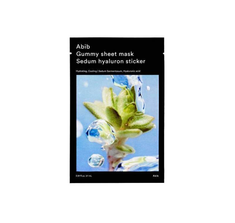 Abib Gesichtsmaske Sedum Hyaluron Sticker (Gummy Sheet Mask) 27 ml von Abib