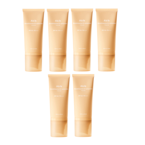 Abib - Glutathiosome CC Sunscreen Toning Tube SPF 50+ PA++++ - 50ml (6ea) Set von Abib