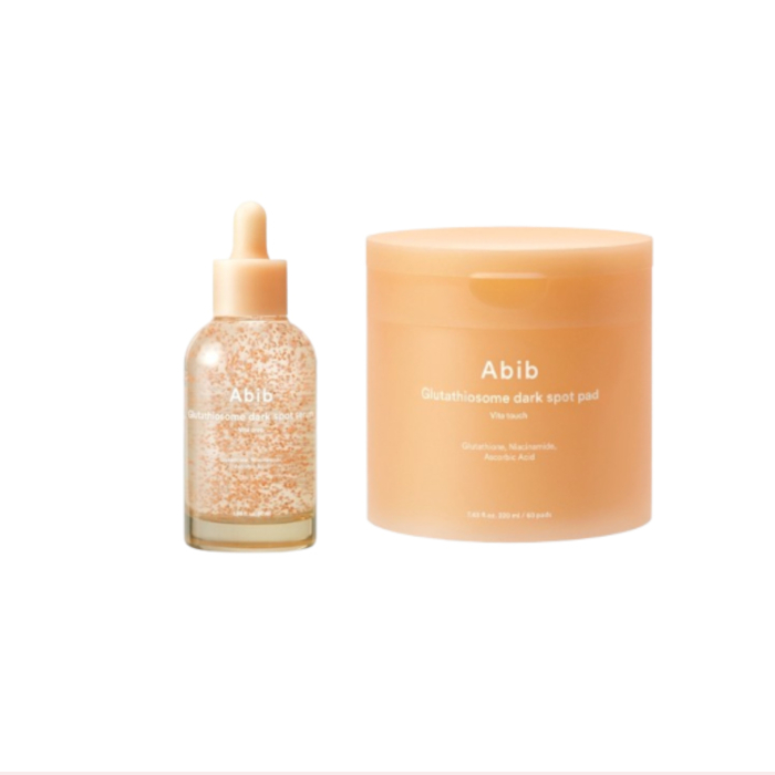 Abib - Glutathiosome Dark Spot Pad (1ea) + Serum (1ea) Set von Abib