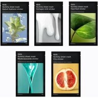 Abib - Gummy Sheet Mask - 5 Types 2024 Version - Sedum Hyaluron Sticker von Abib