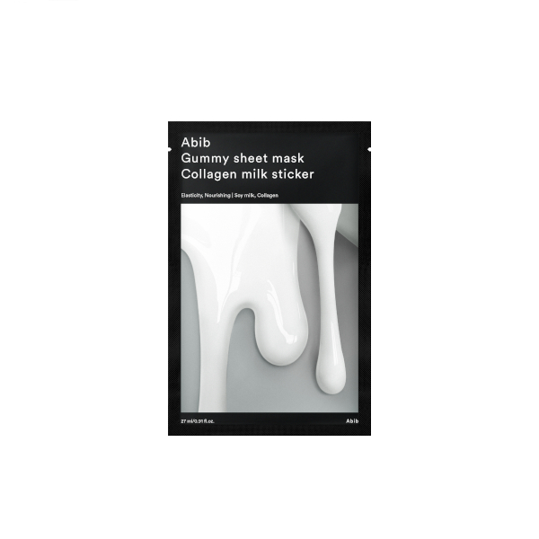 Abib - Gummy Sheet Mask - Collagen Milk Sticker - 1pc von Abib