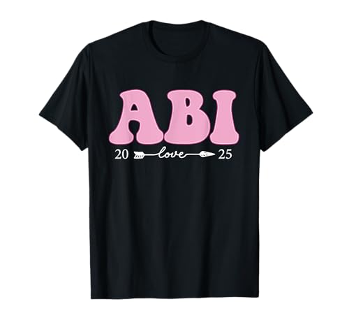 Abitur 2025 Junge Mädchen Abi 2025 Pink Design T-Shirt Abitur 2025 Junge Mädchen Abi 2025 Pink Design T-Shirt von Abitur 2025 Geschenke Junge Mädchen Abi 2025