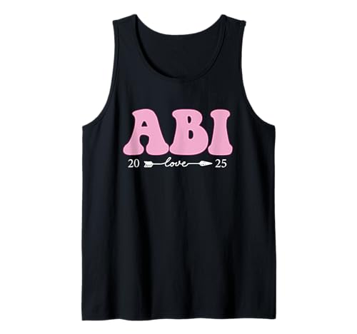 Abitur 2025 Junge Mädchen Abi 2025 Pink Design Tank Top von Abitur 2025 Geschenke Junge Mädchen Abi 2025