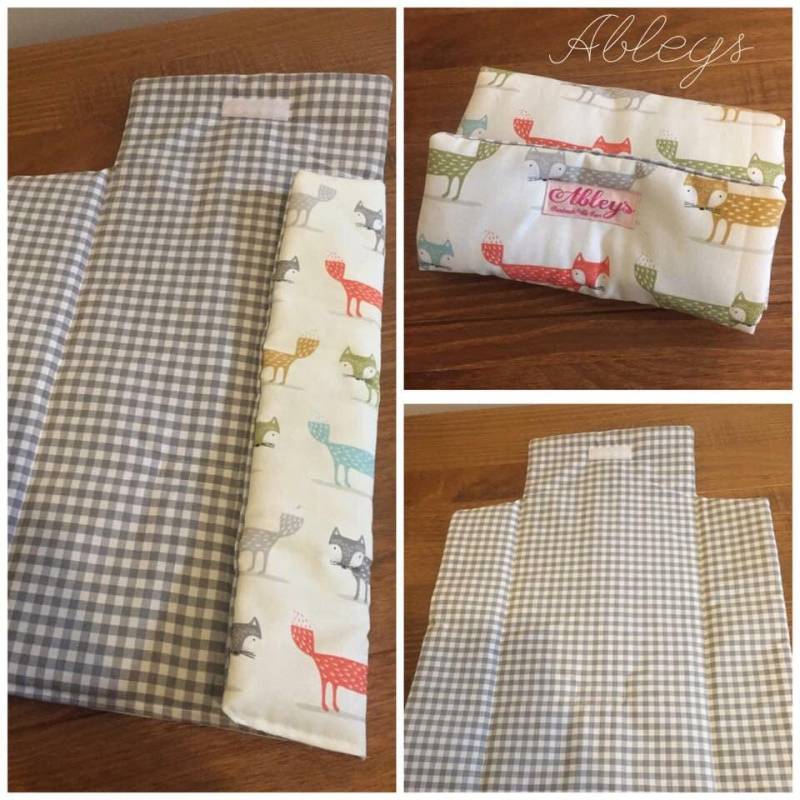 Handgefertigte Faltbare Baby-Wickelauflage Weicher Stoff-Reise-Wickelunterlage Handgefertigte Faltbare Baby-Wickelauflage Weicher Stoff-Reise-Wickelunterlage von Ableyshandmadegifts