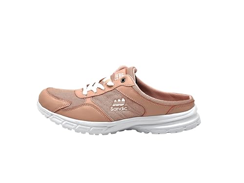 Ablovo® Damen Herren Pantoletten Sandalette Slipper Sabots Sneaker Freizeit (Hellrosa, EU Schuhgrößensystem, Erwachsene, Damen, Numerisch, M, 39) von Ablovo