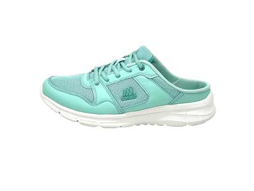 Ablovo® Damen Herren Pantoletten Sandalette Slipper Sabots Sneaker Freizeit (Minzgrün, EU Schuhgrößensystem, Erwachsene, Damen, Numerisch, M, 36) von Ablovo