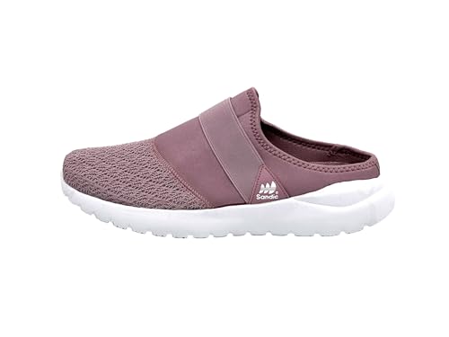 Ablovo® Damen Sandalette Pantoletten Slipper Sabots Freizeit Sneaker (Hellviolett, EU Schuhgrößensystem, Erwachsene, Damen, Numerisch, M, 39) von Ablovo