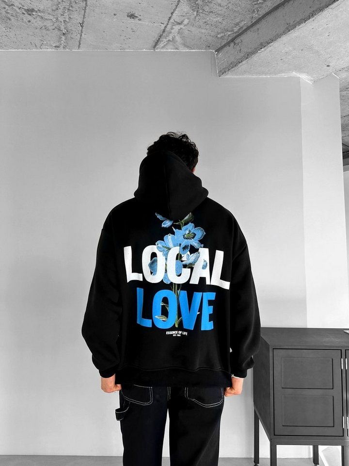 Abluka Hoodie OVERSIZE LOVE FLEECE HOODIE von Abluka