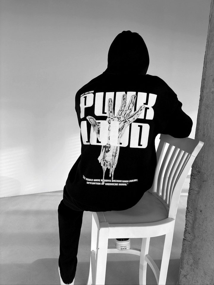 Abluka Hoodie OVERSIZE PUNK LOUD HOODIE von Abluka