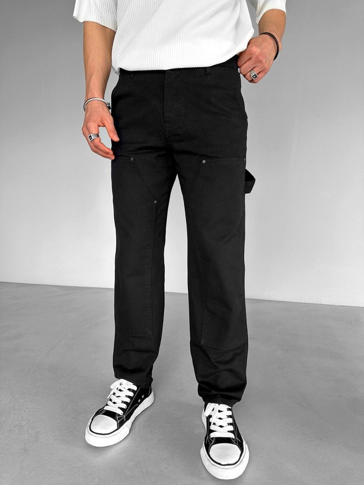 Abluka Sweatpants DOUBLE KNEE WORK PANT BLACK von Abluka