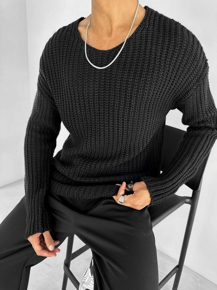 Abluka Sweatshirt REGULAR FIT KNIT SWEATER von Abluka