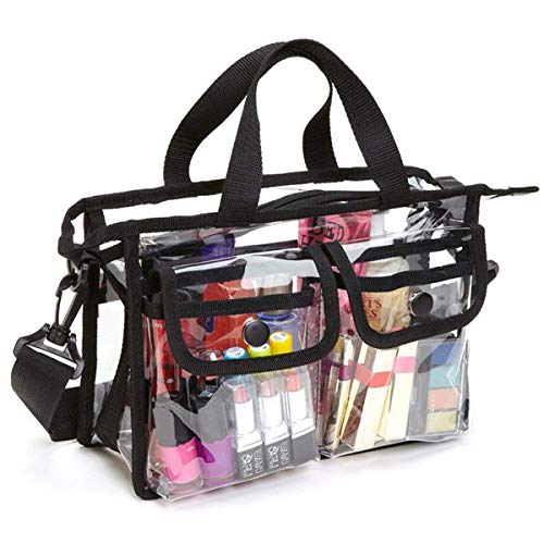 Aboiled Transparente Umhänge Tasche, Kosmetik Tasche Wäsche Sack - Stadium Approved Wallet von Aboiled
