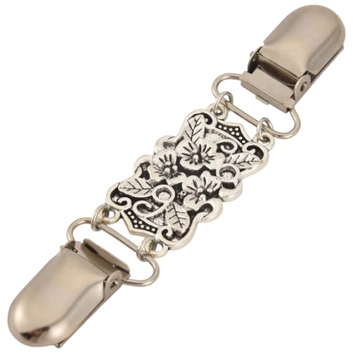 Aboiled Vintage Strickjacke Clip Sweater Damen Silk Bauch Zurück Kleid Schal Clip von Aboiled