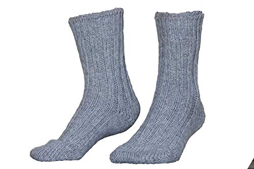 Abolengo de Alpaca Alpaka Socken, kuschelig weich und in vielen Farben und Größen, 43-46, hellgrau Abolengo de Alpaca Alpaka Socken, kuschelig weich und in vielen Farben und Größen, 43-46, hellgrau von Abolengo de Alpaca