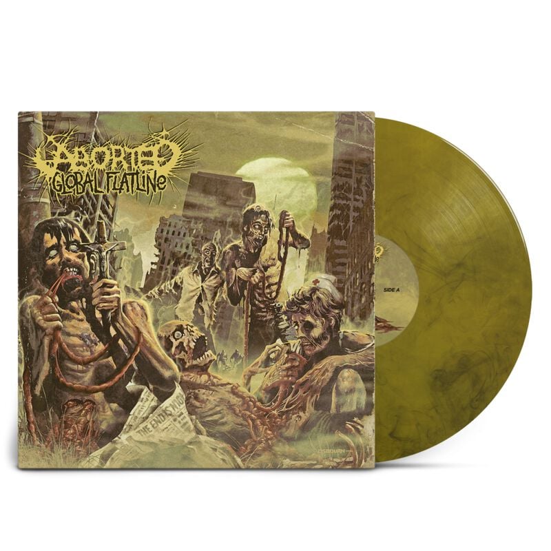 Aborted Global flatline LP multicolor Aborted Global flatline LP multicolor von Aborted
