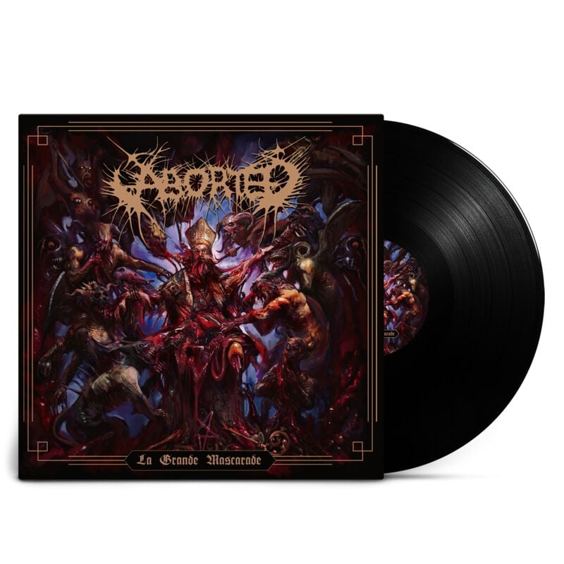 Aborted La grande mascarade LP multicolor Aborted La grande mascarade LP multicolor von Aborted