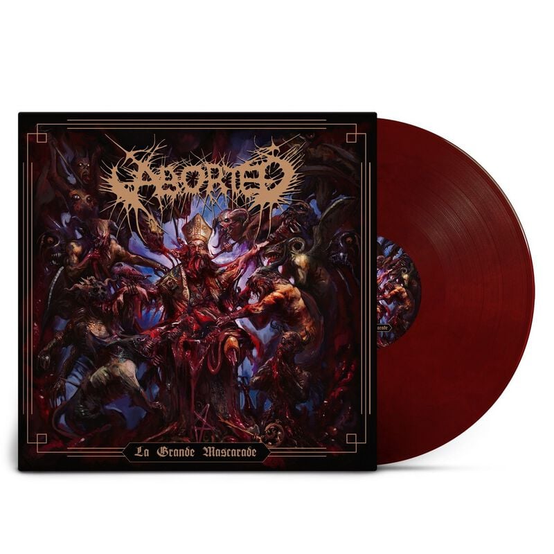 Aborted La grande mascarade LP multicolor Aborted La grande mascarade LP multicolor von Aborted
