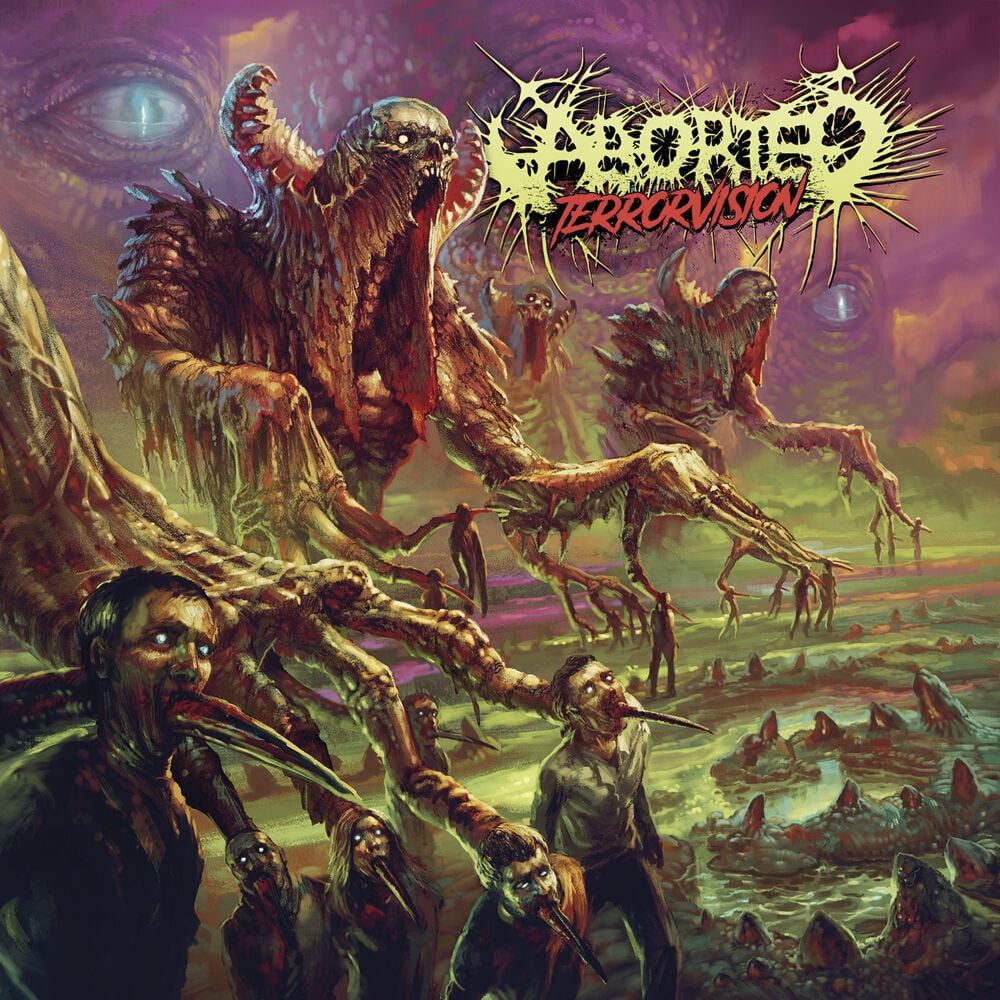 Aborted TerrorVision CD multicolor von Aborted