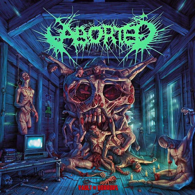 Aborted Vault of horrors CD multicolor Aborted Vault of horrors CD multicolor von Aborted