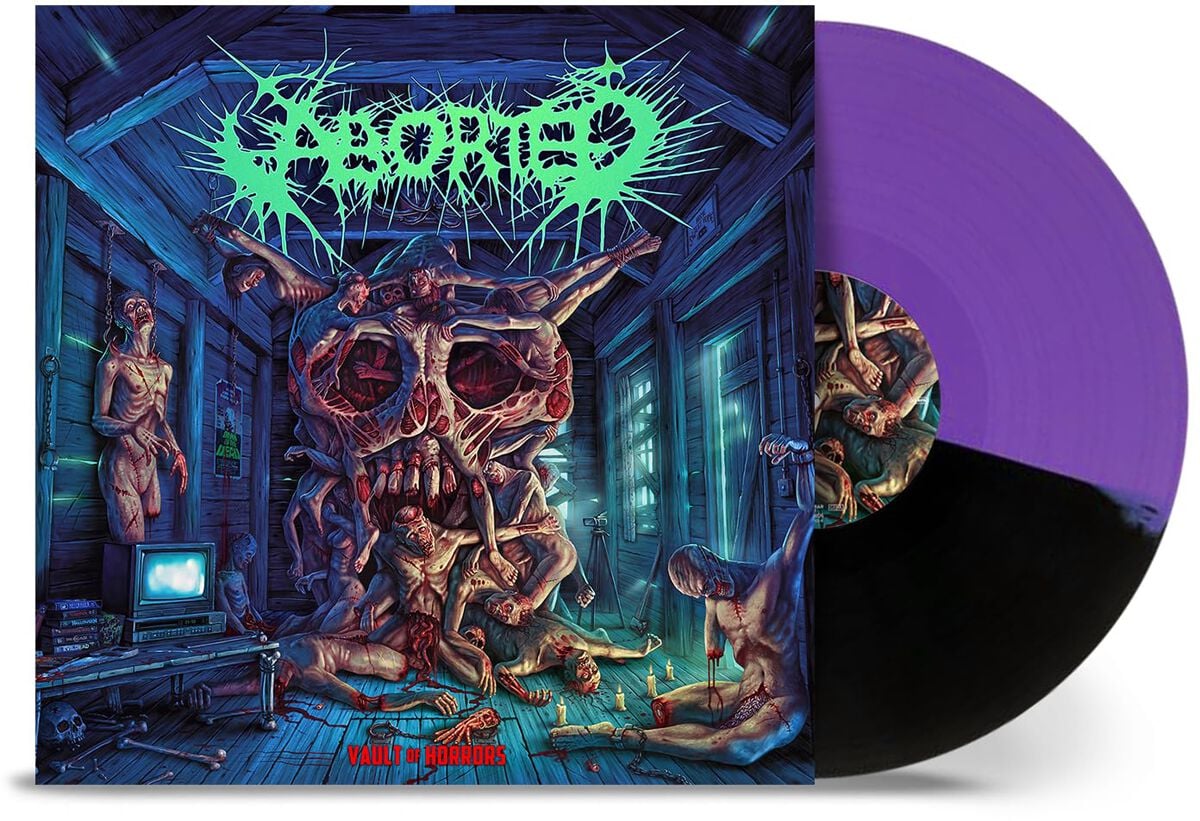 Aborted Vault of horrors LP multicolor Aborted Vault of horrors LP multicolor von Aborted