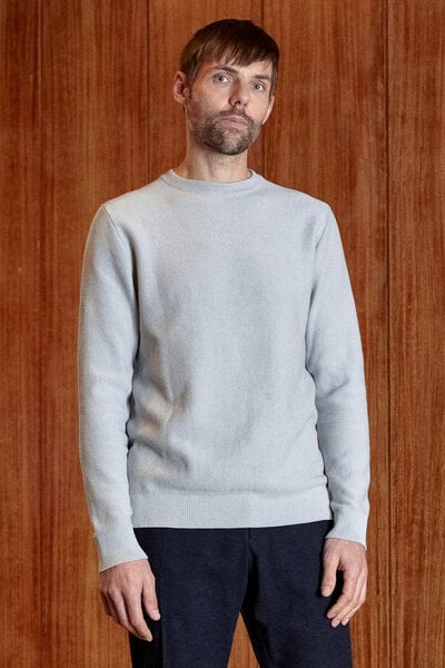 About Companions Klassischer Crewneck-Strickpullover MORTEN aus Bio-Baumwollgarn von About Companions