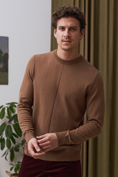 About Companions Klassischer Strickpullover MILO aus Bio-Baumwolle von About Companions