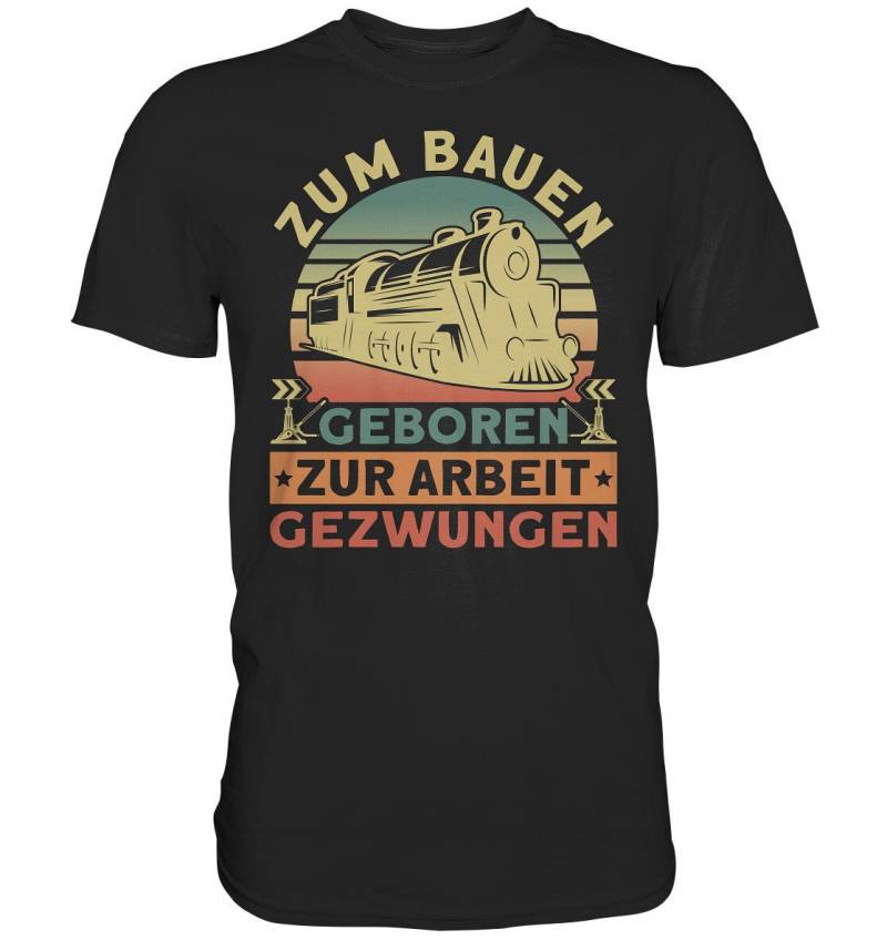 Eisenbahner Eisenbahn Herren Premium Shirt Modelleisenbahn Geschenk T-Shirt von AboutGiftsDE