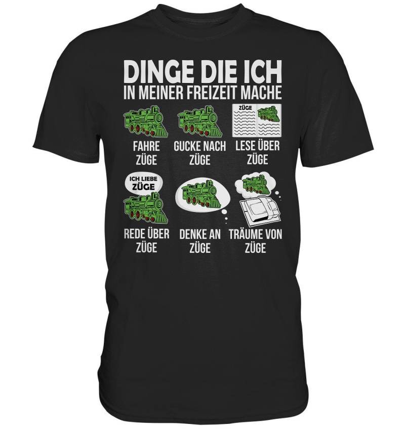 Eisenbahner Eisenbahn Herren Premium Shirt Modelleisenbahn Geschenk T-Shirt von AboutGiftsDE
