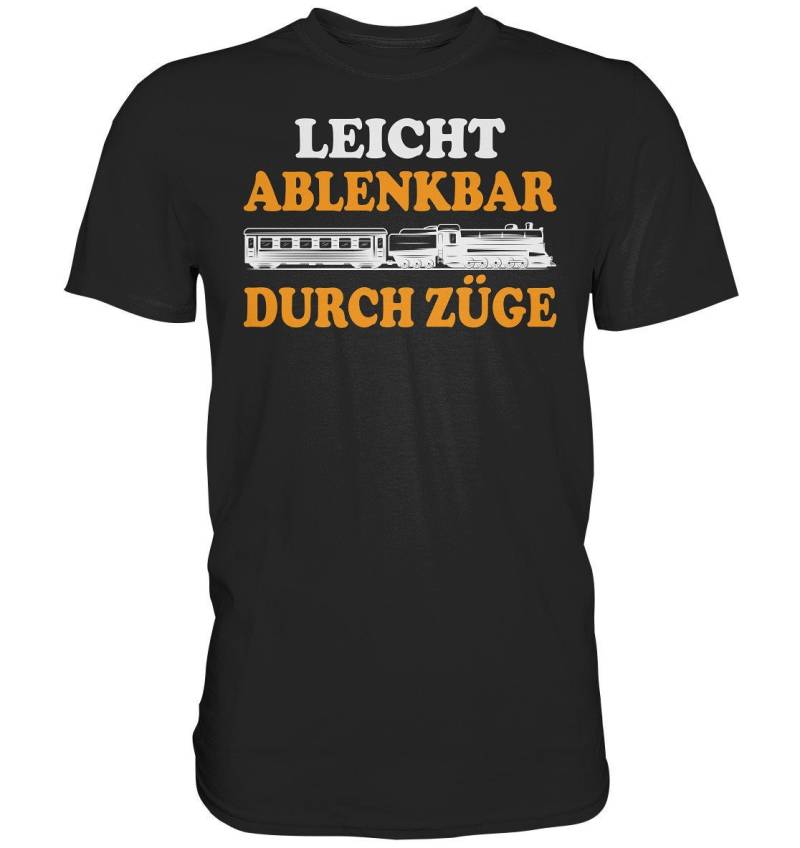 Eisenbahner Eisenbahn Herren Premium Shirt Modelleisenbahn Geschenk T-Shirt von AboutGiftsDE