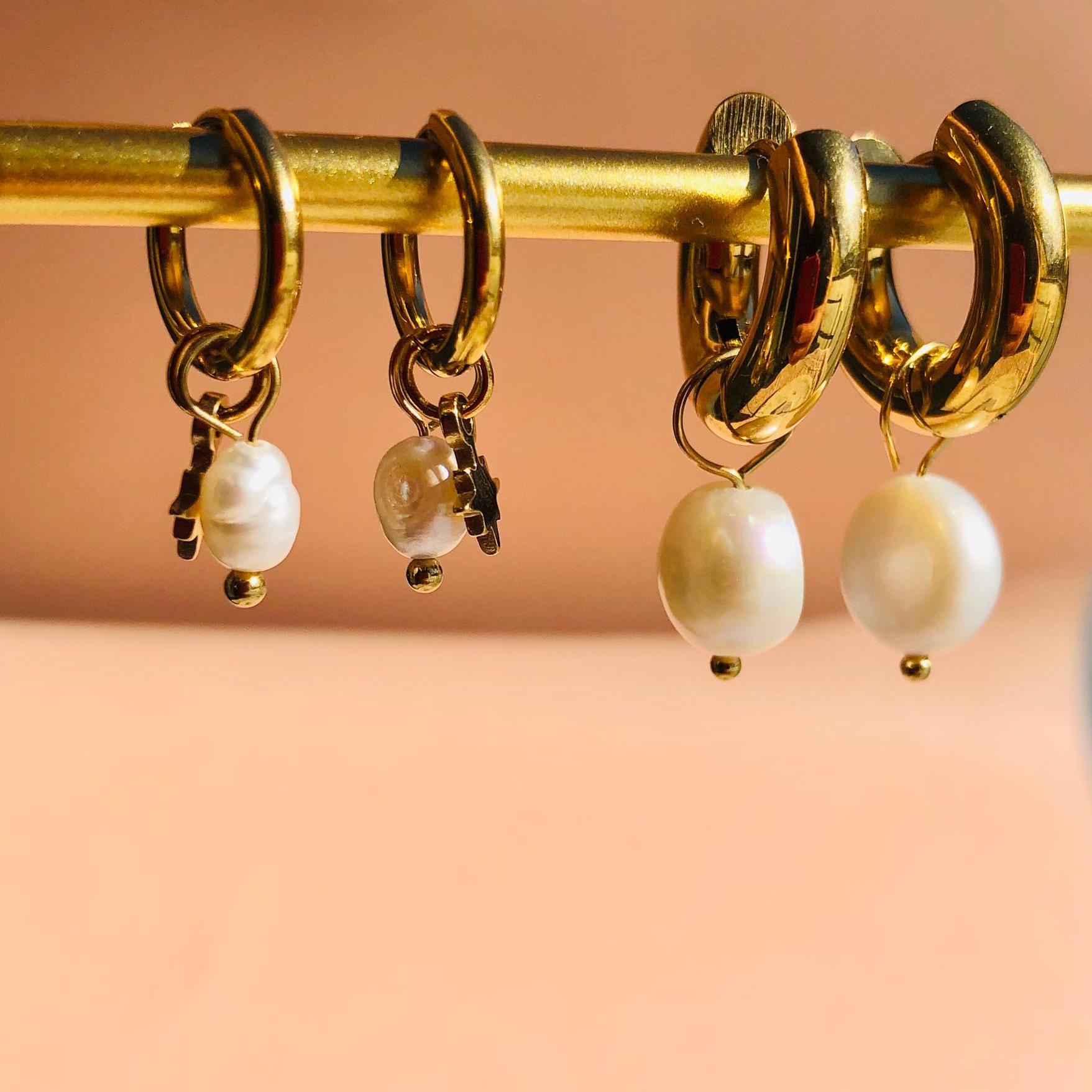 Natürliche Süßwasserperlen Ohrringe-Perlenohrringe-18K Vergoldet-Tropfen Ohrringe-Creolen-Brautschmuck-Geschenk Für Sie-Geburtstagsgeschenk Natürliche Süßwasserperlen Ohrringe-Perlenohrringe-18K Vergoldet-Tropfen Ohrringe-Creolen-Brautschmuck-Geschenk Für Sie-Geburtstagsgeschenk von AbrakadabraSteineDE
