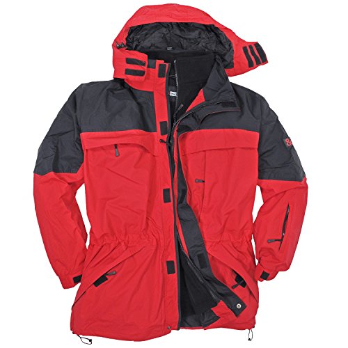 3in1 Jacke Davos von Marc&Mark in Übergröße bis 10XL rot, Größe:4XL 3in1 Jacke Davos von Marc&Mark in Übergröße bis 10XL rot, Größe:4XL von Marc & Mark