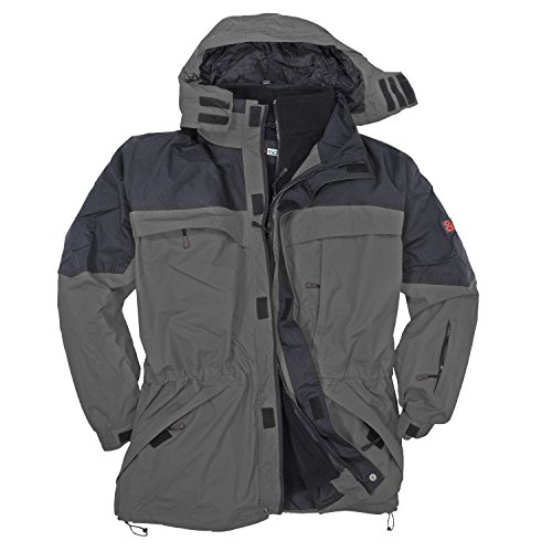 Abraxas 3in1 Jacke Davos von Mark&Marc in großen Größen anthrazit, Größe:3XL von Abraxas