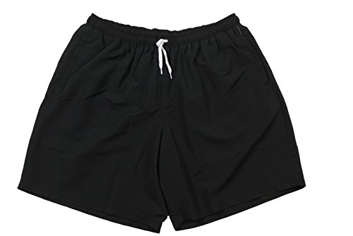 Abraxas Badehose Herren- Übergrößen bis 10XL, schwarz, Größe:10XL von Abraxas