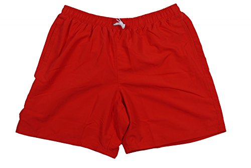 Abraxas Badeshorts großen Größen, Uni red, Größe:7XL von Abraxas