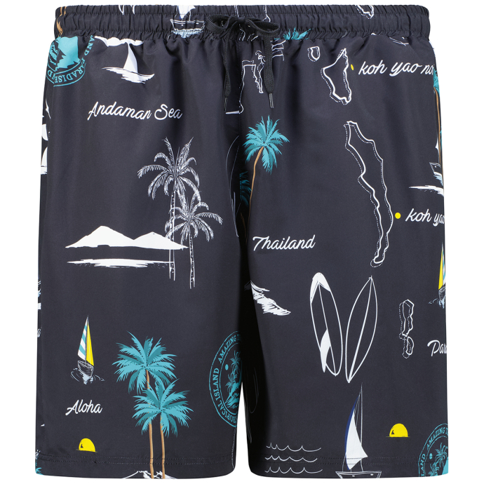 Abraxas Badeshorts mit Allover-Print von Abraxas