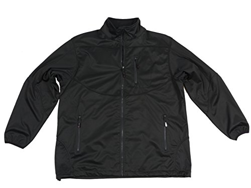 Abraxas Bi-elastische Softshell-Jacke in schwarz, Größe:12XL von Abraxas