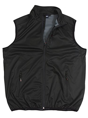 Abraxas Bi-elastische Softshell-Weste in schwarz, Größe:7XL von Abraxas