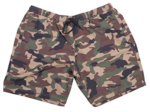 Abraxas Camouflage Badehose in großen Größen, Größe:8XL von Abraxas