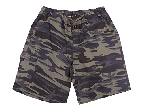Abraxas Camouflage Bermuda mit Gummibund in großen Größen, Größe:10XL von Abraxas