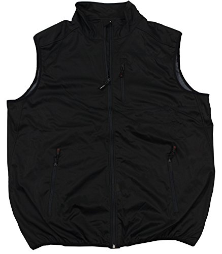 Abraxas Echte Übergrößen Bi-elastische Softshell Weste marc & mark schwarz 5XL von Abraxas