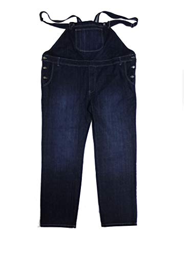 Abraxas Jeans Latzhose in Herrenübergröße, Stonewash-Blue, Größe:12XL von Abraxas